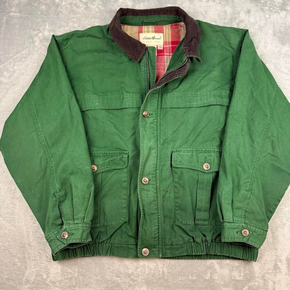 Eddie-bauer Men's Green Jacket